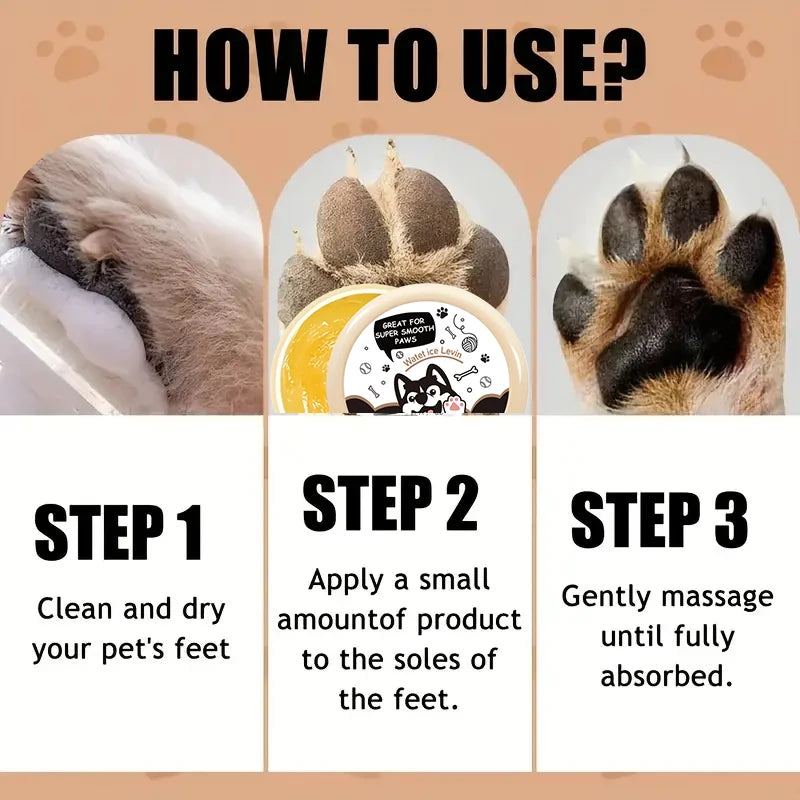 🐾 Dog & Cat Nose & Paw Balm – Moisturizing Paw Protector Cream (20g)