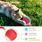 Smart Pet Interactive Rolling Ball Toy – Dog & Cat Electric Training Fun ⚡🐾