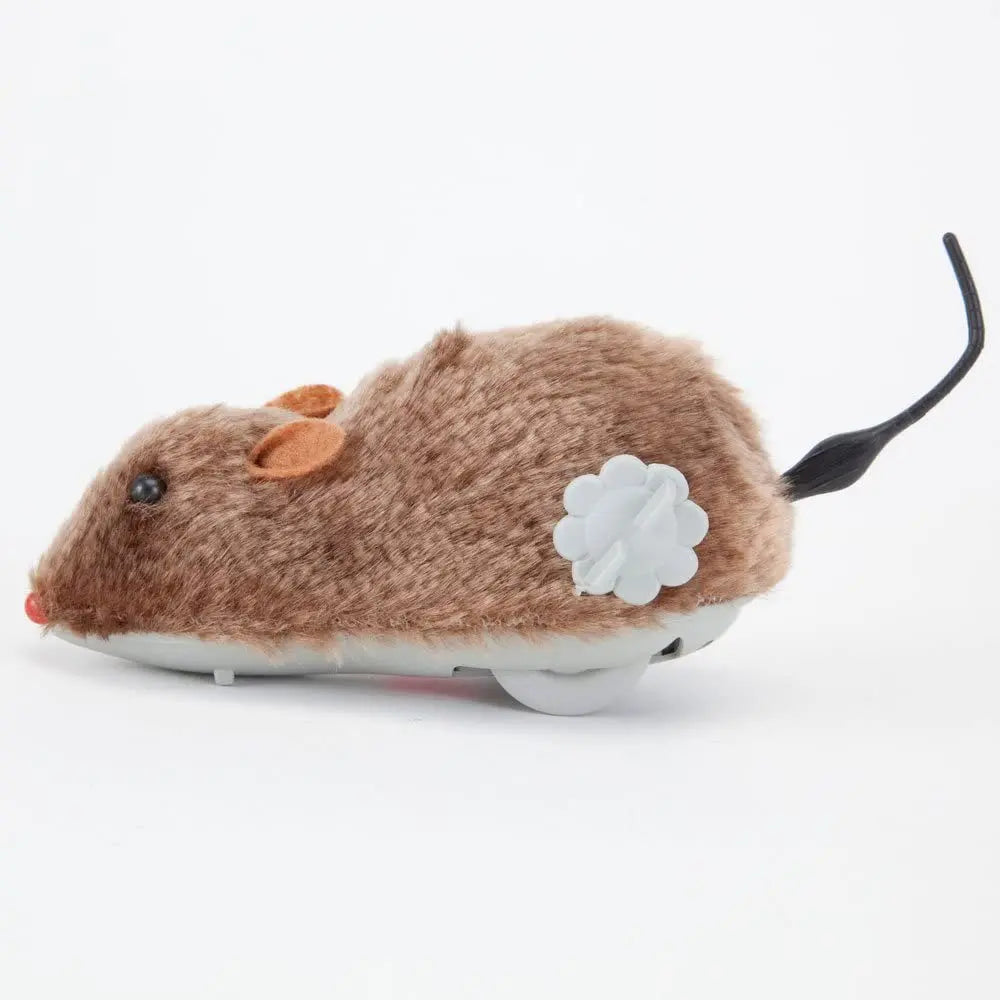 Lifelike Plush Mouse Toy – Endless Fun for Cats & Small Dogs 🐭