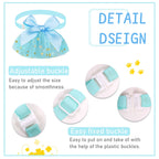 🎀 10pcs Pet Dog Bow Collar – Adjustable & Fashionable