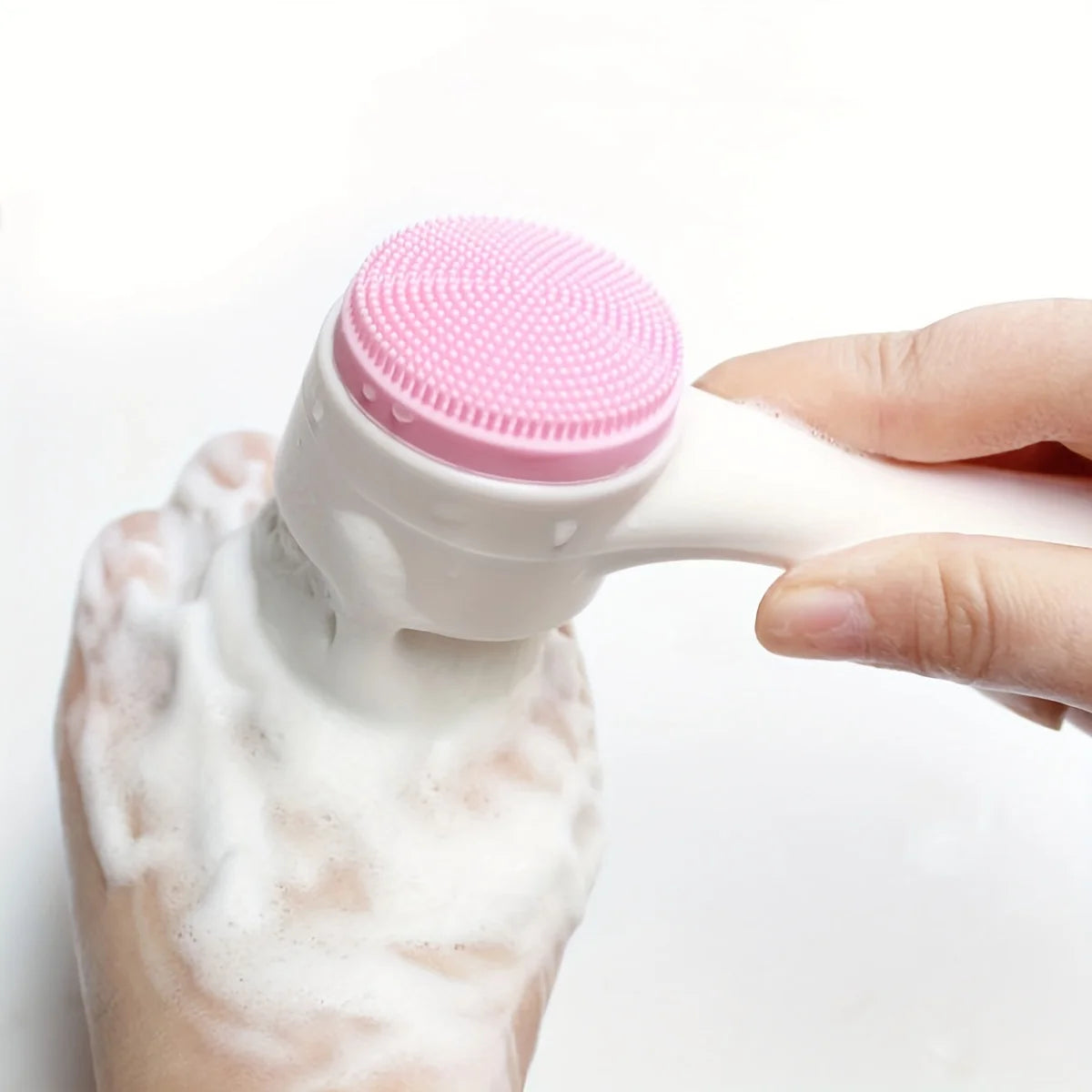 🐾 Silicone Pet Paw Cleaner & Massage Brush – Dual-Sided Dog Grooming Tool