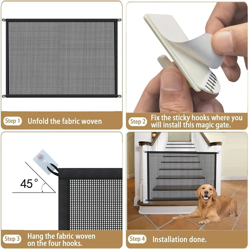 Pet Safety Barrier Fence – Keep Your Dog Safe Anywhere 🐕