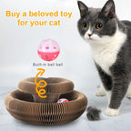 Magic Organ Cat Toy – Interactive Corrugated Scratching Post for Cats 🐾