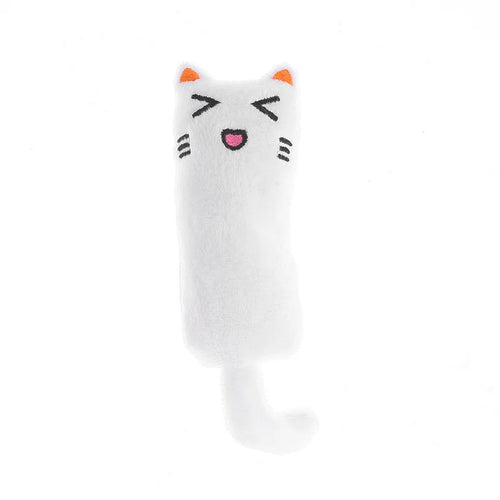 Cute Catnip Plush Toy – Interactive Squeaky Cat Toy for Kittens 🐱