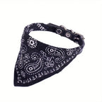 Adjustable Pet Bandana Collar – Stylish Triangle Neckerchief for Dogs & Cats 🐾