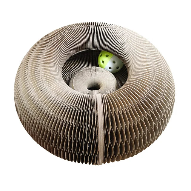 Magic Organ Cat Toy – Interactive Corrugated Scratching Post for Cats 🐾