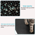 Cat Litter Mat With Gift – Double Layer Waterproof Non-Slip Mat for Cats