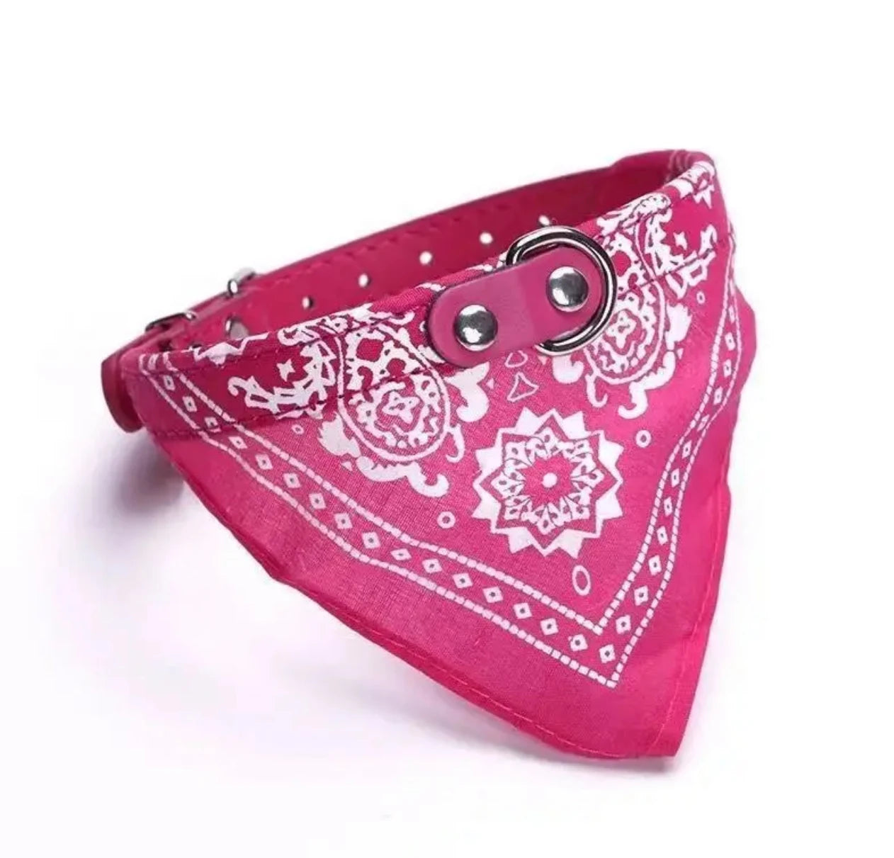 Adjustable Pet Bandana Collar – Stylish Triangle Neckerchief for Dogs & Cats 🐾