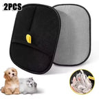 2pcs Cat Grooming Gloves – Double-Sided Pet Hair Remover 🐾