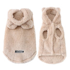 Soft Fleece Pet Dog Hoodie – Cozy Winter Jacket for Small & Medium Dogs 🐾