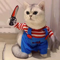 Funny Cat Clothes – Halloween & Cosplay Costume for Small & Medium Pets 🐾🎃