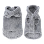 Soft Fleece Pet Dog Hoodie – Cozy Winter Jacket for Small & Medium Dogs 🐾