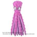 🐙 Dog Squeaky Octopus Toy – Durable Plush Chew & Teething Toy