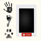 🐾 Baby & Pet Handprint Footprint Ink Pads – Safe, Non-Toxic, Inkless Kit