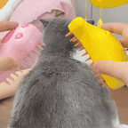 🐾 3-in-1 Pet Steam Brush – Electric Spray Grooming Comb